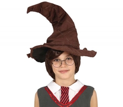 Dětský čarodějnický klobouk hnědý