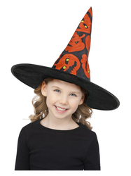 Dětský klobouk Čarodějnice s dýněmi