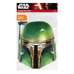 Papírová maska Boba Fett