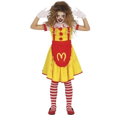 Dětský kostým Burger klaun