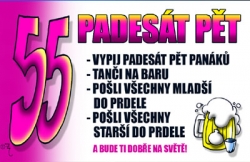 Průkaz 55 Padesát pět