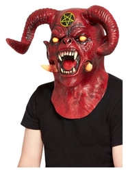 Maska Čert Satan deluxe