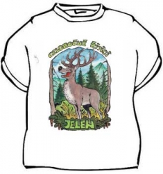 Tričko Celoročně říjící jelen