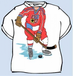 Dětské tričko Hokejista