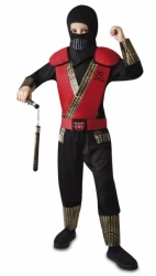 Dětský kostým Červený Ninja 