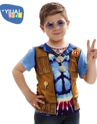 Dětské tričko 3D Hippie