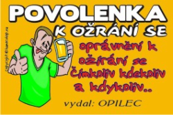 Povolenka k ožrání se