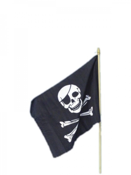 Pirátská vlajka 45x30 cm